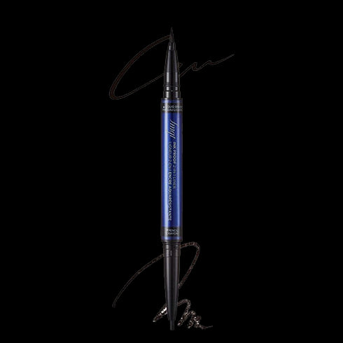 قلم محدد للعينين 2 في 1 01 اسود