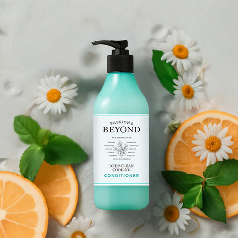 بلسم الشعر بيوند كولنج || مستخلص النعناع + أحماض الفواكه AHA || تقشير لطيف وتهدئة لفروة الرأس الدهنية -ذا فيس شوب