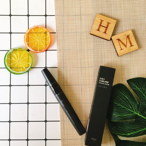 ماسكارا 2 في‑1 كيرلينغ FMGT 01 Black || فرشاة مزدوجة ،اللون الأسود || لرموش طويلة وكثيفة