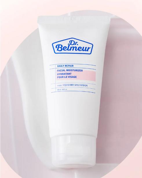 Dr. Belmeur Daily Repair Facial Moisturizer || Hydrates and Soothes Sensitive Skin || 120 ml