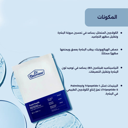 ماسك مضاد للشيخوخة من د بليمر || محلول Licoft Anti-Ageing || لإستعادة مرونة الجلد وتقليل علامات التقدم في السن -ذا فيس شوب