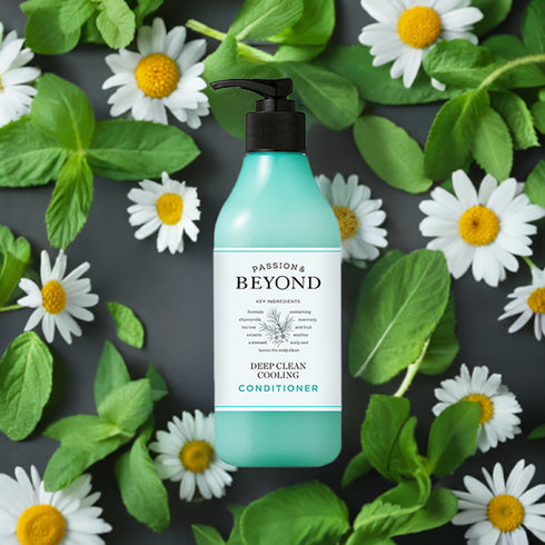 بلسم الشعر بيوند كولنج || مستخلص النعناع + أحماض الفواكه AHA || تقشير لطيف وتهدئة لفروة الرأس الدهنية -ذا فيس شوب