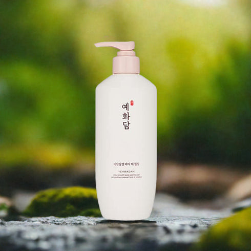 جيل تقشير الجسم يهوادام سيلكي سموث|| بخلاصة الأعشاب الكورية || بشرة ناعمة ومشرقة بلمسة -ذا فيس شوب