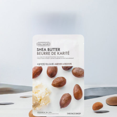 The Face Shop Real Nature Mask contains Shea Butter