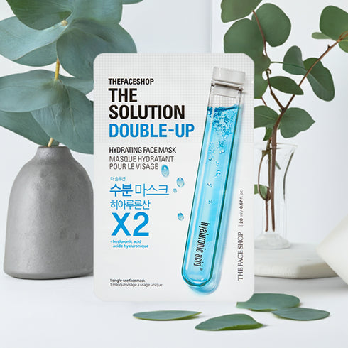 ماسك ذا سلوشن للبشرة دبل مويستشرايزنغ||السيراميد|| ترطيب مضاعف