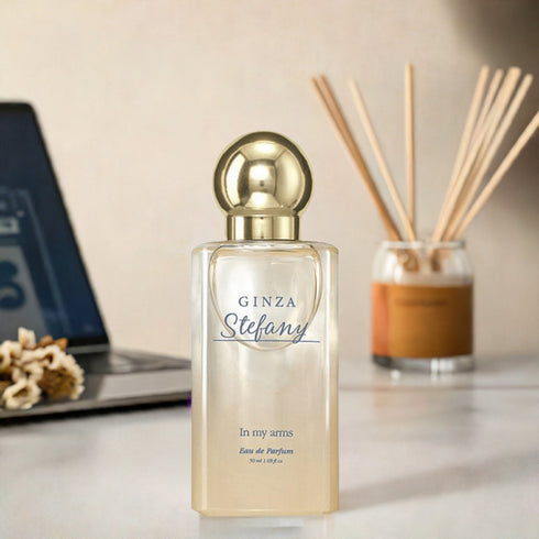 عطر جينزا ستيفاني "إن ماي آرم" || بالجاردينيا برائحة أنثوية ثابتة || 50 مل -ذا فيس شوب