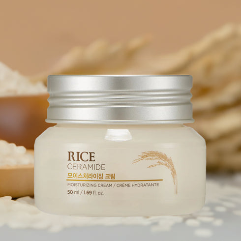 كريم الأرز والسيراميد|| للترطيب العميق ||50 مل