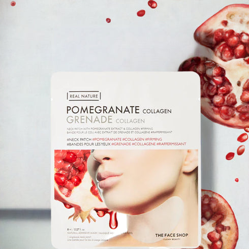 لصقات الرقبة ریل ناتشیر ||بالرومان و الكولاجین|| لتقليل مظهر الخطوط الدقيقة -ذا فيس شوب