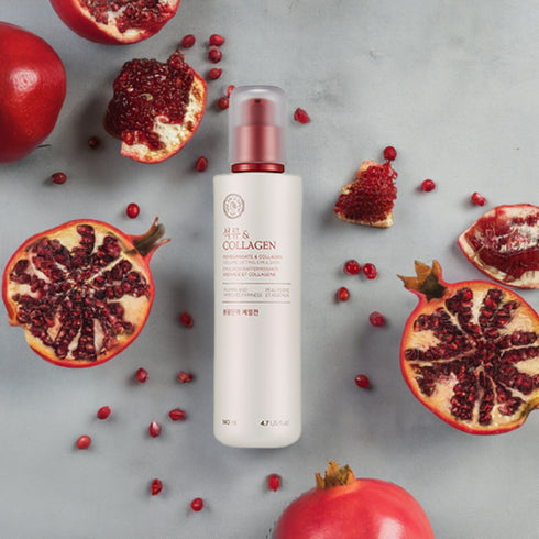 مرطب لوشن فوليوم ليفتينج ||بالرمان والكولاجين || لشد و أمتلاء البشرة -ذا فيس شوب