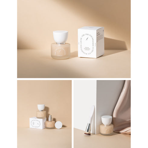 كريم أساس إنك لاستينج ألترا فيت 203 ||تركيبة مرطبة بنسبة 45.5% من مكونات العناية بالبشرة|| تغطية كاملة -ذا فيس شوب