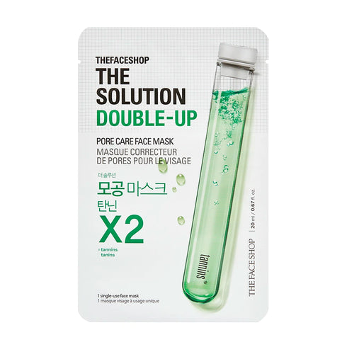 قناع الوجه للعناية بالمسام (Gz) ذا سولوشن ضابل اب من ذا فيس شوب