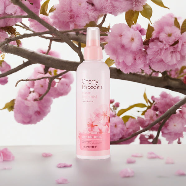 عطر الشعر بالكرز من ذا فيس شوب || مستخلص زهرة الكرز || ترطيب وانتعاش بعطر برائحة تدوم