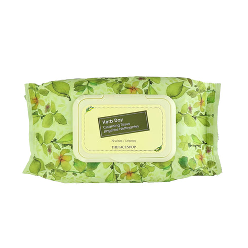 Herb Day makeup remover wipes | The Face Shop