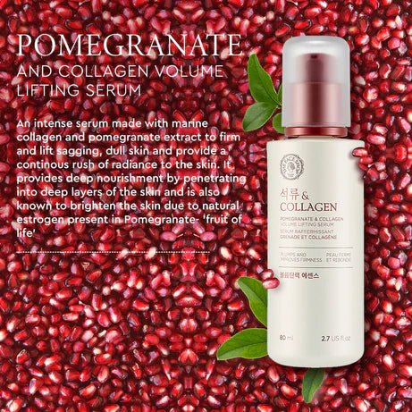 Pomegranate & Collagen Volume Lifting Serum | The Face Shop