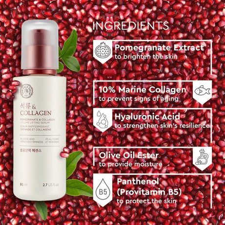 Pomegranate & Collagen Volume Lifting Serum | The Face Shop