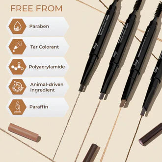 Desigin' Eye Brow Liner 04 Brown Black | The Face Shop