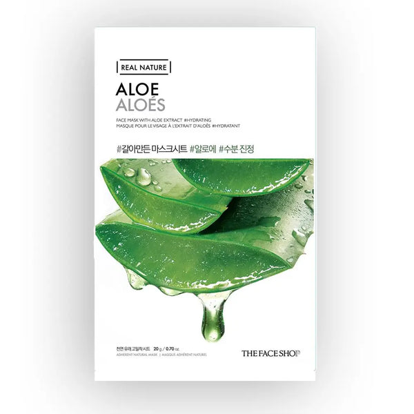 Real Nature Face Mask with Aloe Vera - The Face Shop