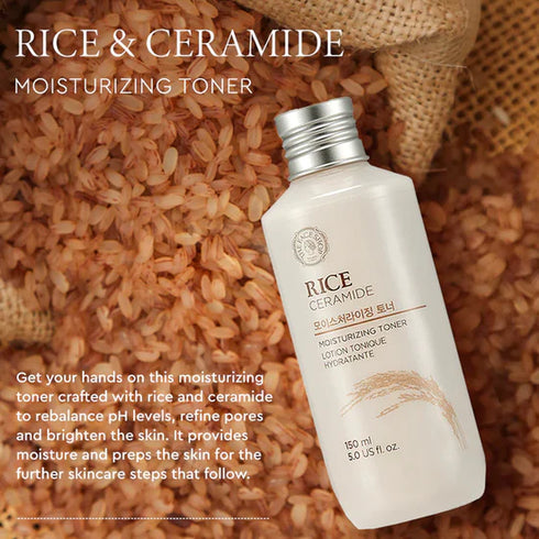 Rice & Ceramide Face Toner | The Face Shop