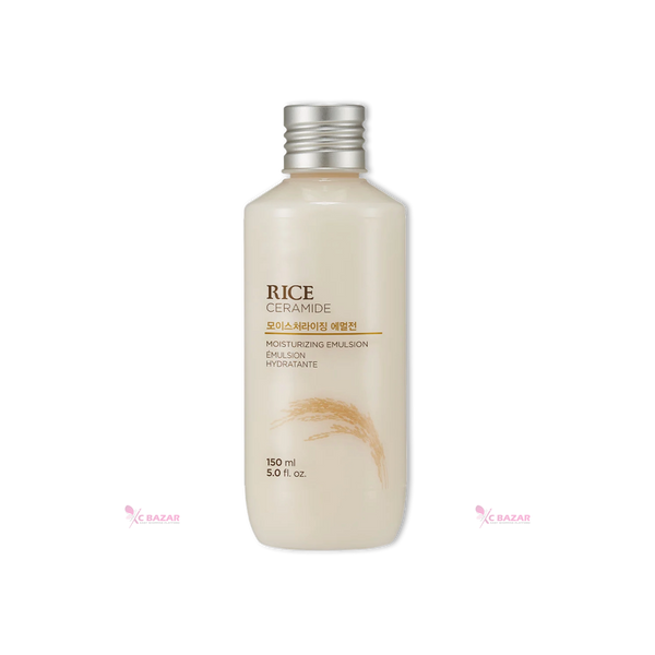 مستحلب مرطب || بالأرز والسيراميد || لزيادة رطوبة البشرة