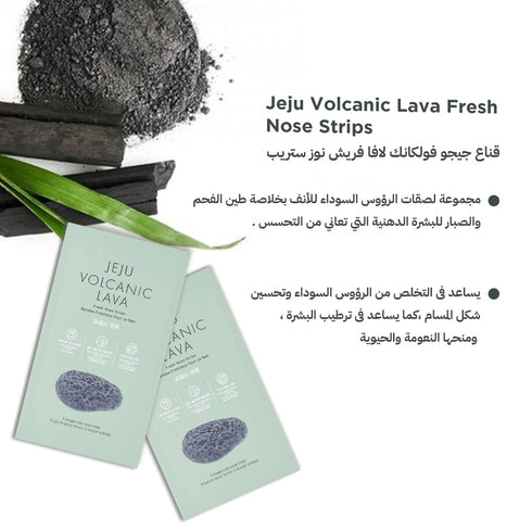 Jeju Volcanic Lava Fresh Nose Strip | The Face Shop