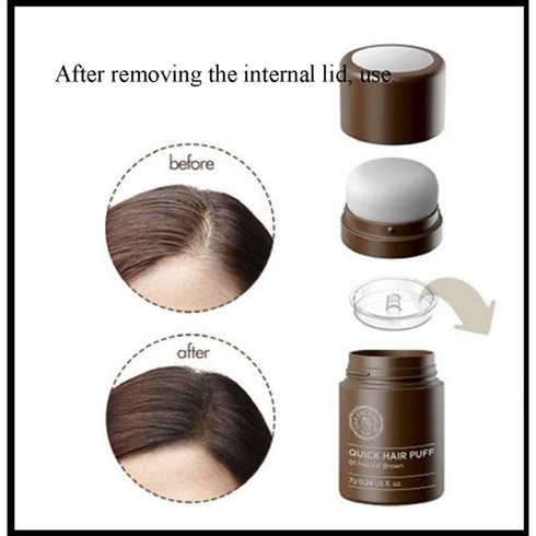 Quick Hair Puff Powder Natural Brown | The Face Shop