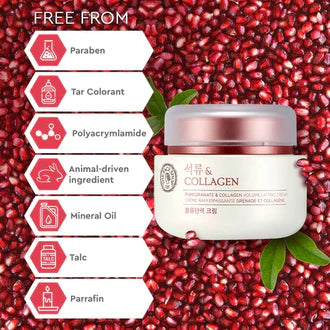 Pomegranate and Collagen Firming Cream - The Face Shop