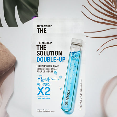 The Face Shop The Solution Skin Double Moisturizing Mask