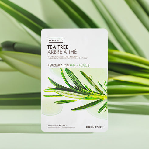 Tea Tree Real Nature Skin Mask | The Face Shop