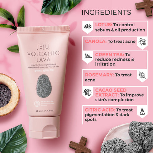 Jeju Volcanic Lava Nose Cleaning Mask | The Face Shop