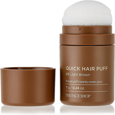 Quick Hair Puff Light Brown | The Face Shop