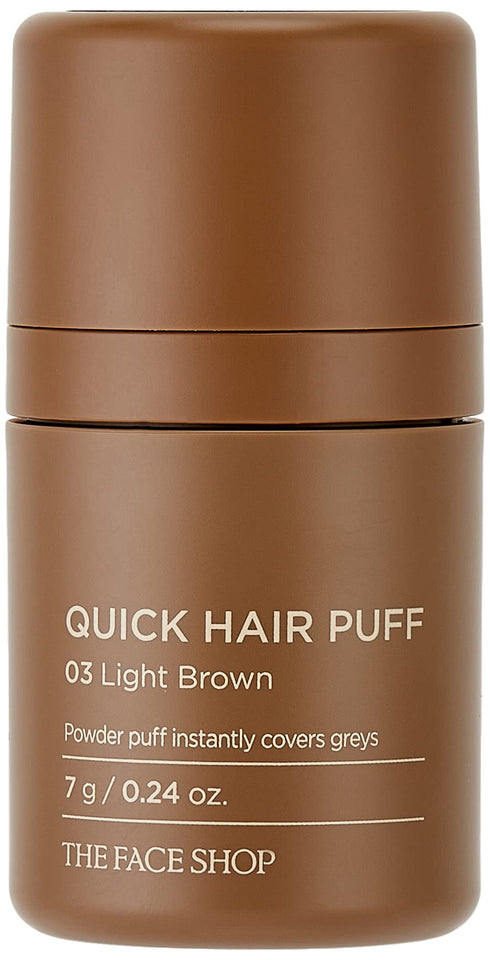 Quick Hair Puff Light Brown | The Face Shop