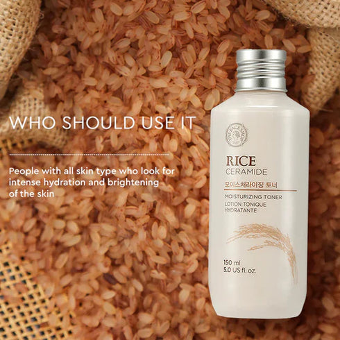 Rice & Ceramide Face Toner | The Face Shop